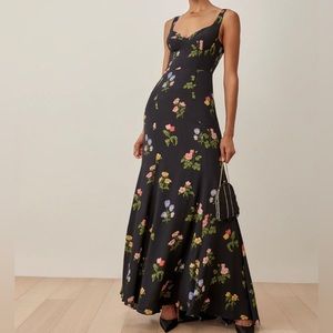 NWT Reformation Lecce floral maxi dress sz 0